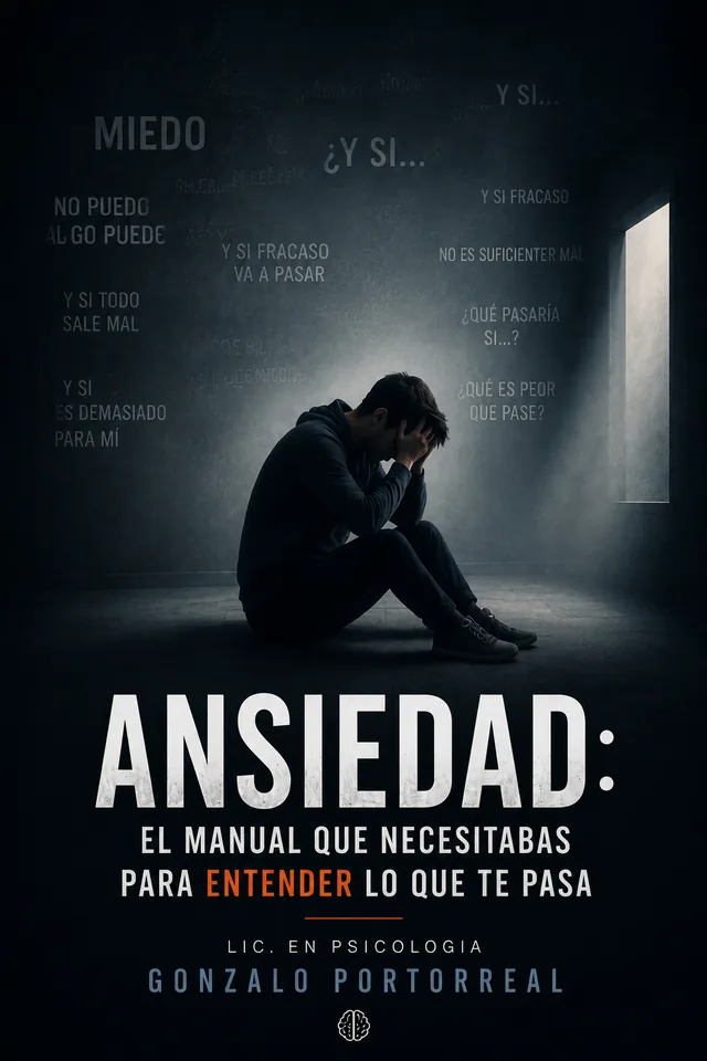 Tapa del libro Ansiedad: el manual que necesitabas para entender lo que te pasa, de Gonzalo Portorreal